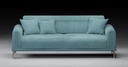 Aquamarine Luxe 3-Seater Sofa