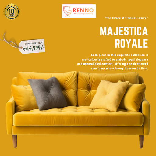 Majestica Royale The Throne of Timeless Luxury  Sofa