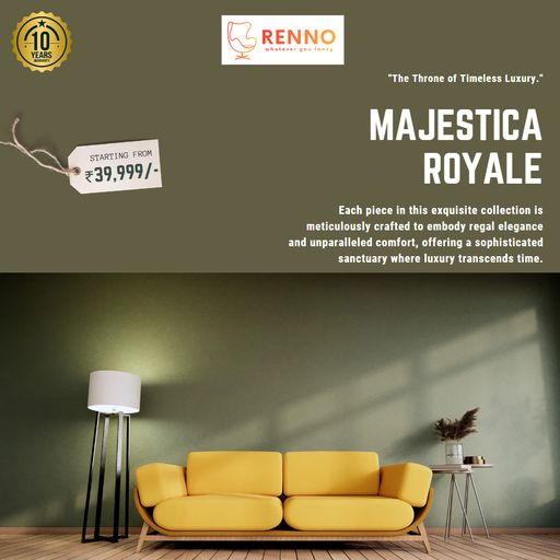 Majestica Royale The Throne of Timeless Luxury  Sofa